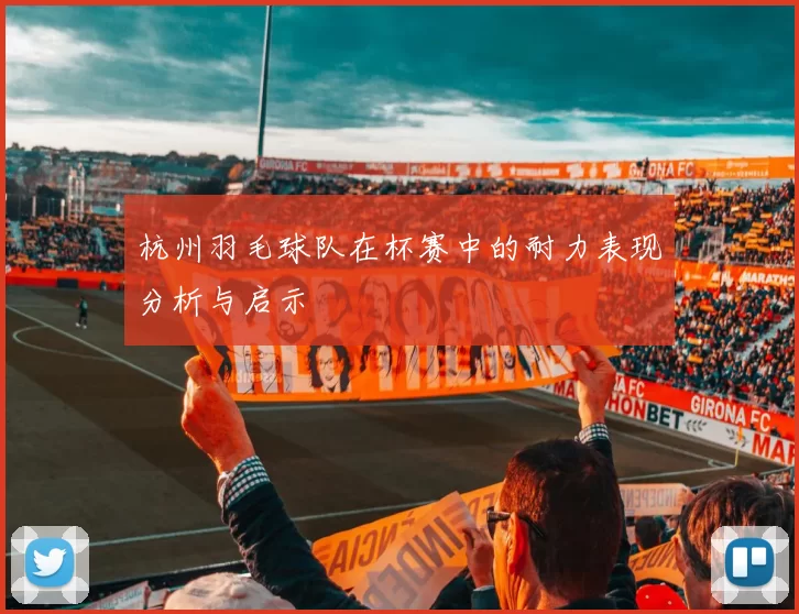 杭州羽毛球队在杯赛中的耐力表现分析与启示