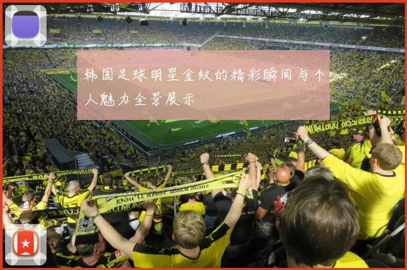 韩国足球明星金纹的精彩瞬间与个人魅力全景展示